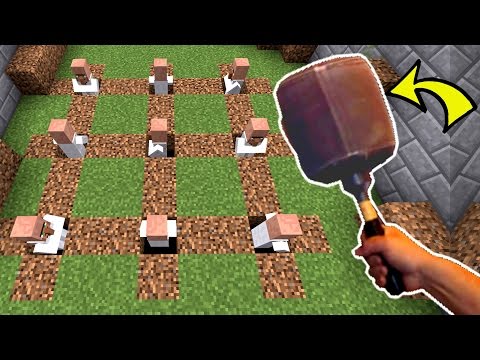 Minecraft: WHACK A VILLAGER!!! - Asleep 2 - Custom Map [2]