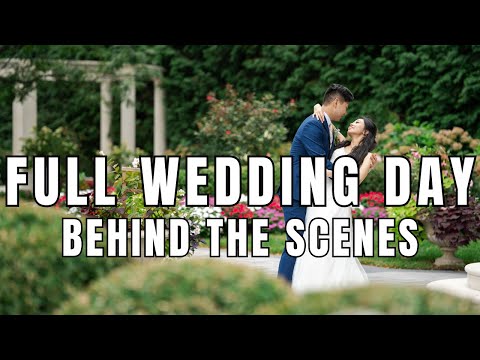 How I Shoot a FULL Wedding Day | Wedding Photography | Behind the Scenes