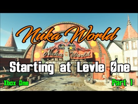 Fallout 4 Nuka world at levle 1 part 1 (survival)