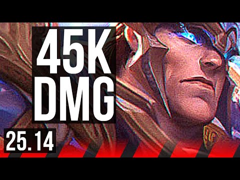 GAREN vs GANGPLANK (TOP) | 45k DMG, 4k comeback | KR Diamond | 25.14