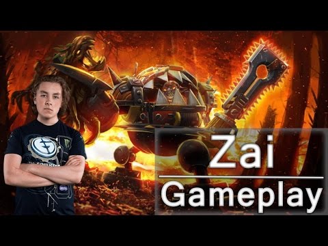 EG.Zai Timbersaw Gameplay - Evil Geniuses