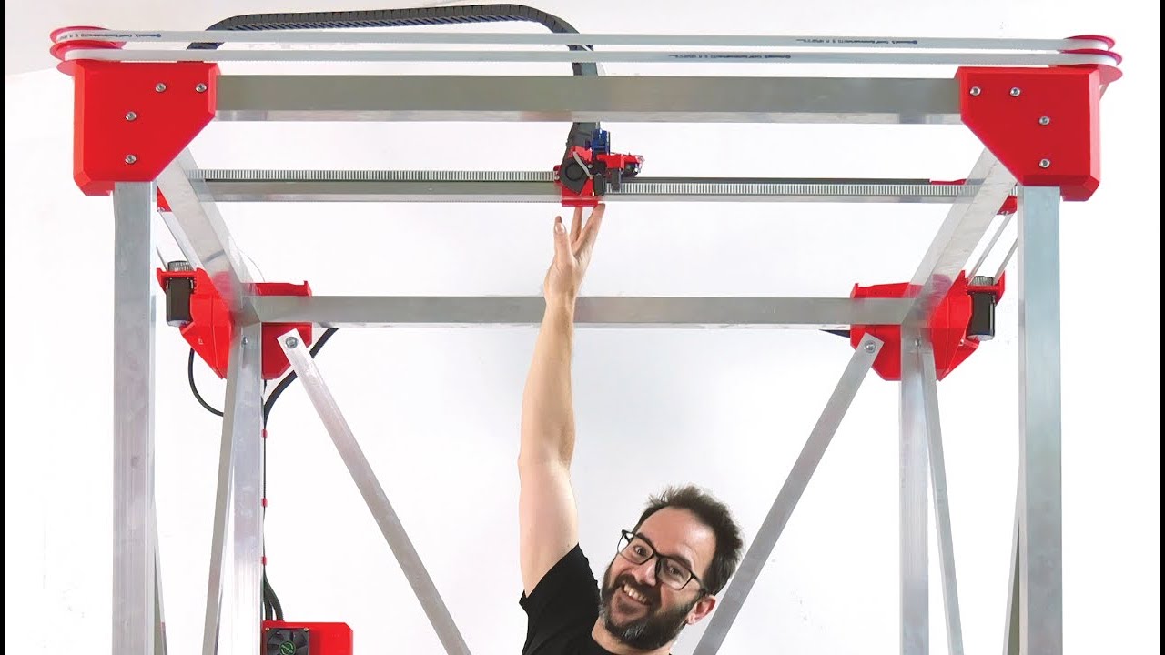 Building a Giant 3D printer to 3D print myself