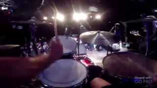 CONVERGE - &quot;All We Love We Leave Behind&quot; Live Ben Koller drumcam Rain Fest Seattle 2014