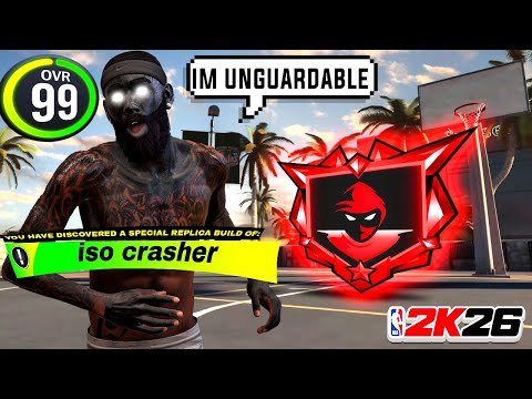 TORTURING DEFENDERS WITH THE BEST ISO DRIBBLE GOD BUILD ON NBA 2K26...IM UNGUARDABLE.