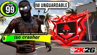 TORTURING DEFENDERS WITH THE BEST ISO DRIBBLE GOD BUILD ON NBA 2K26...IM UNGUARDABLE.