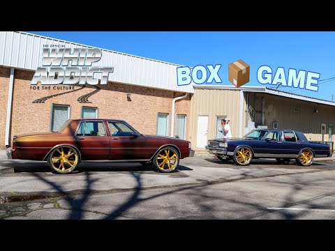 Box Chevy Caprice Classic & Brougham LS on Brushed Gold 26s FOR SALE! Top Ryders Customs: WhipAddict
