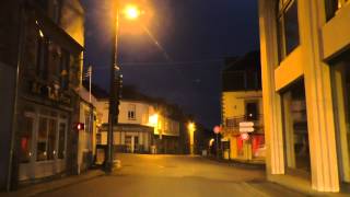 preview picture of video 'Driving At Night Around 22160 Callac, Côtes d'Armor, Brittany, France 18th October 2014'