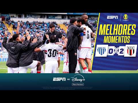 Gols e lances de Avaí x Botafogo-SP