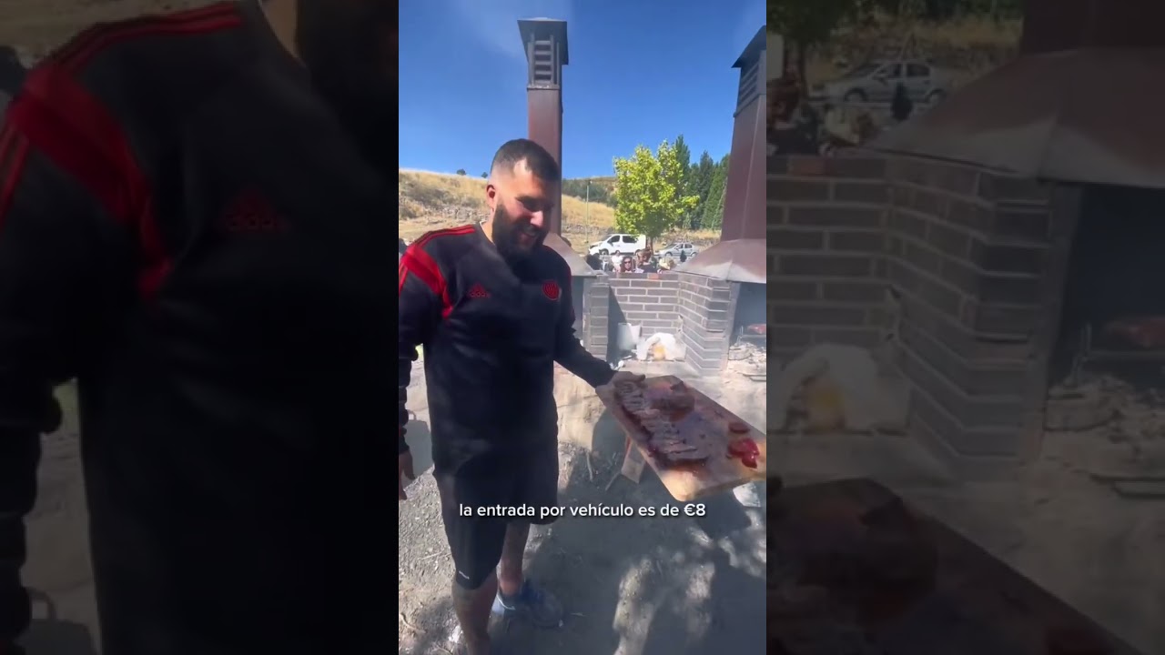SITIO para HACER BARBACOA cerca de MADRID ?? #lapanera #madrid #madridespaña #shorts #shortsvideo