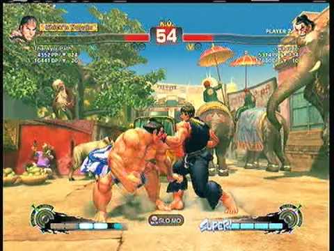 SSFIVAE: Ryu (ThankyouPath) vs. E.Honda (o wa re jp)  SD