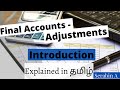 1 Introduction To Final Accounts Adjustments In TAMIL