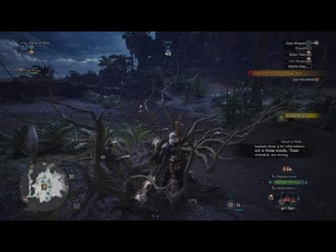 Monster Hunter: World Witcher 3 collab leshen with Pukei-Pukei