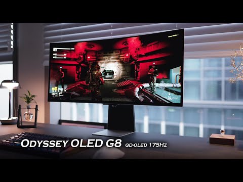 삼성 게이밍 모니터 중 최초로 QD-OLED 적용된 삼성 오디세이 OLED G8 한달 사용후기!! 장단점 위주