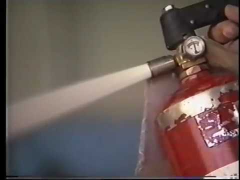 Tűzoltókészülékek kezelése - tűzvédelmi oktatóprogram