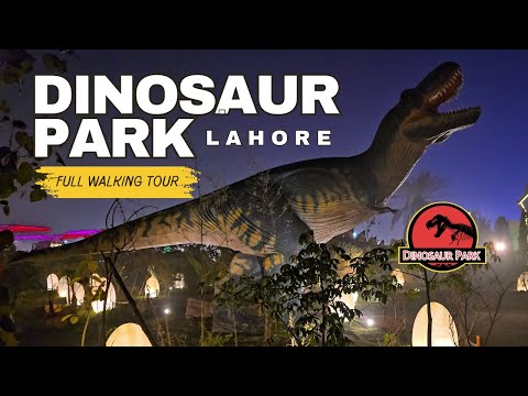 Dinosaur Park Lahore Walkthrough | Neon Square | Dinosaurs & Food Street | Wajjea
