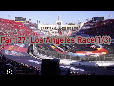 Toons(Cars) part 27: Los Angeles race(1/3)