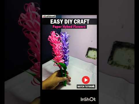 diy paper flowers, easy craft.. #papercraft #001 #music #papercat #flowers #diy #art #papercutting