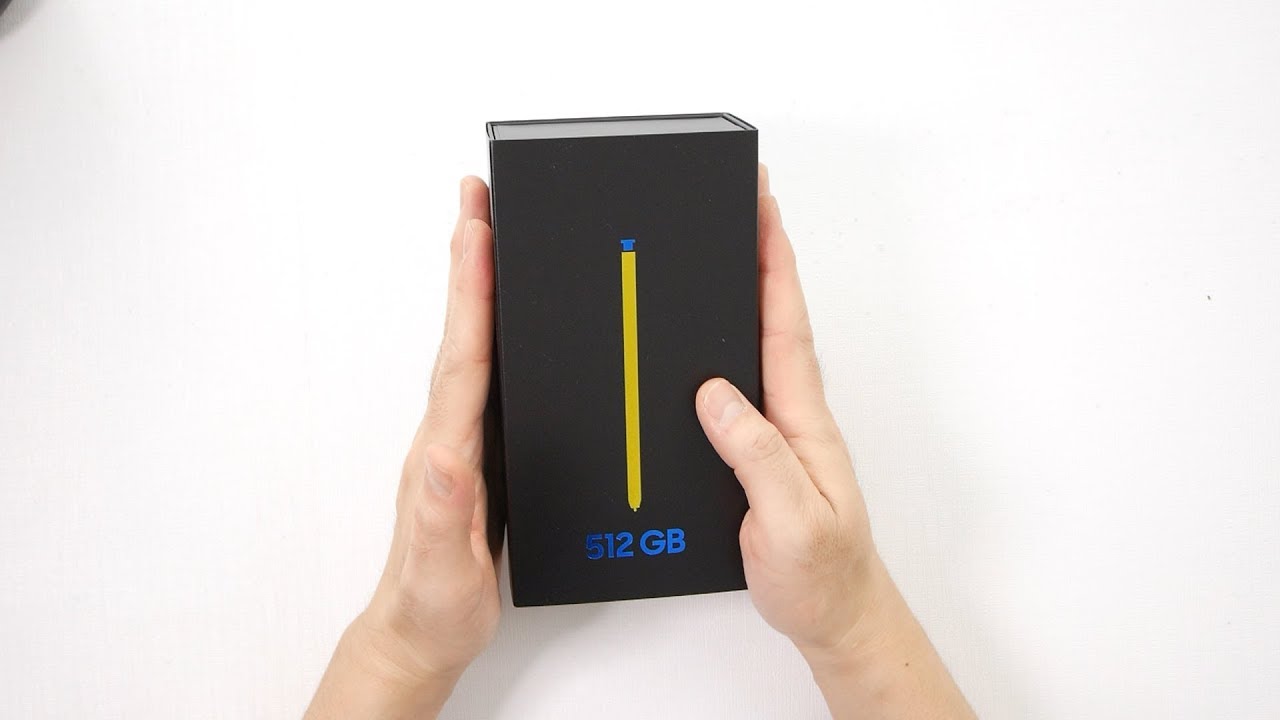 Galaxy Note 9 Unboxing 512GB (Special Edition Ocean Blue)