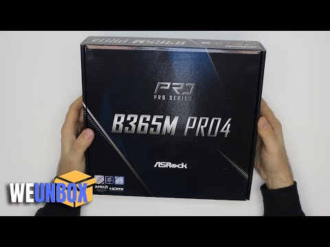 Unboxing Asrock B365M Pro4 Motherboard - 9th and 8th Gen Intel Core processors (Socket 1151)