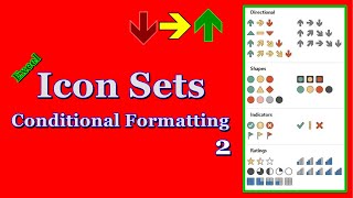 Download the video "Conditional Formatting Icon Sets In Excel"