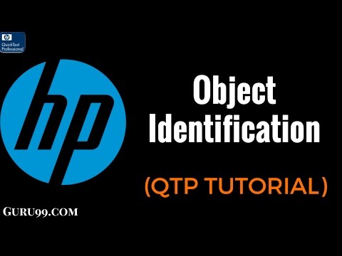 HP UFT/QTP Object Identification  - MicroFocus UFT Tutorial #6