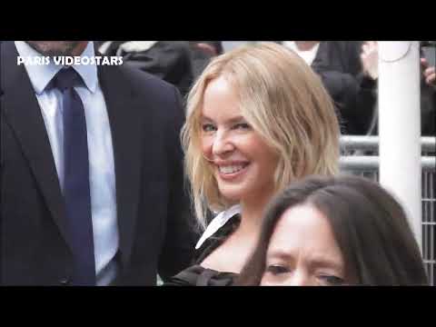 Kylie Minogue @ Paris Fashion Week 7 march 2023 show Miu Miu