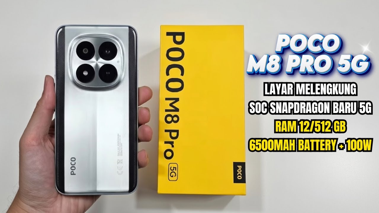 INI BARU UPGRADE SERIUS‼️POCO M8 PRO 5G | POCO M SERIES PALING NIAT SEPANJANG SEJARAH