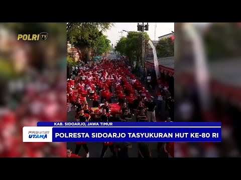 POLRESTA SIDOARJO TASYUKURAN HARI KEMERDEKAAN RI