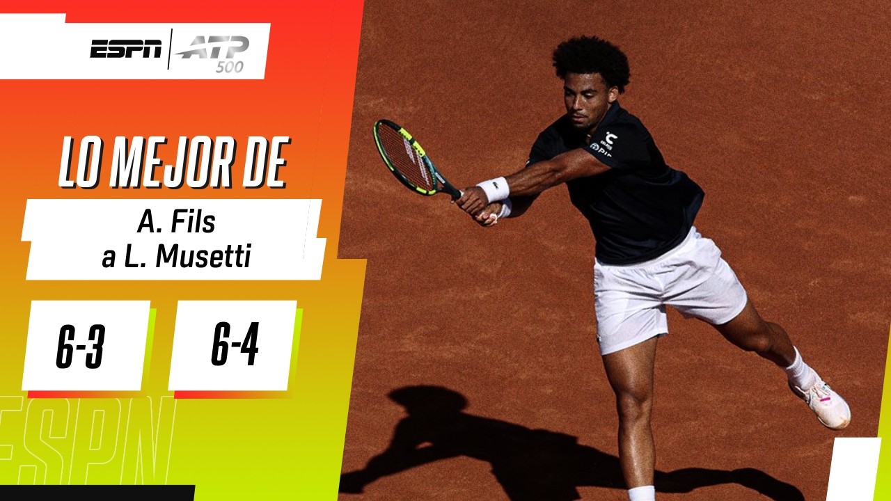 FILS DIO EL BATACAZO ANTE MUSETTI Y AVANZÓ EN EL BARCELONA OPEN | RESUMEN
