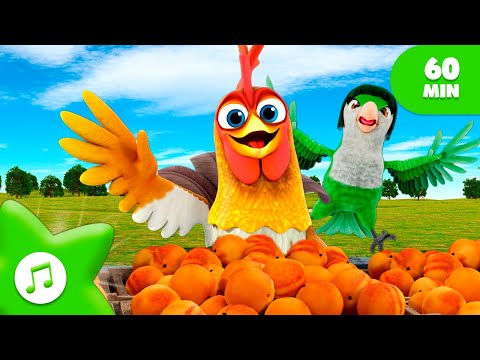 A Fazenda do Zenon | O Fazendeiro no Campo 🐮 Compilação Infantil 🌈 Desenhos Animados