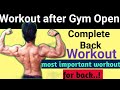 Complete Back Workout | Most Important Workout for Back | Insane Fitness Saurabh