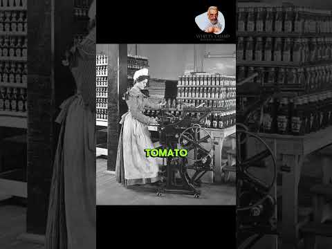🍅🏭 Unlocking The Secrets: Heinz Ketchup Bottling In 1897 #history