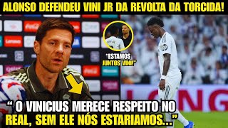 🚨NOSSA! OLHA COMO XABI ALONSO SAIU EM DEFESA DE VINI JR APÓS VAIA DA TORCIDA!