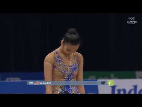 2018 Asian Games Rhythmic Gymnastics - Koi Sie Yan (MAS) Hoop Final