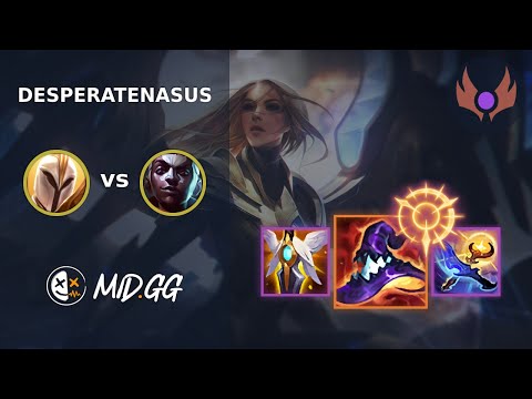 MID.GG: [ DesperateNasus ] Kayle MID vs Ekko | EUW MASTER | LOL Season 2025