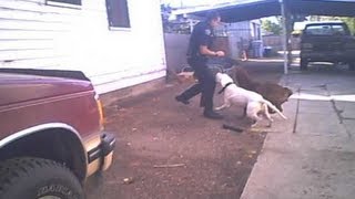 Graphic Content: Nampa police release video of dogs attacking officer prior to shooting