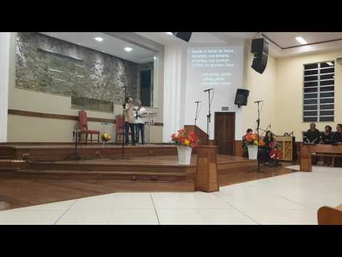 CANTOR CRISTÃO - Saudai o Nome de Jesus - Hino 56 HCC - Igreja Batista de Ponte Preta