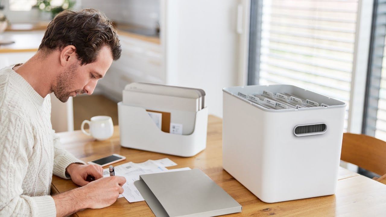 Rotho Set Inbox + Archivbox MY PAPER Plus