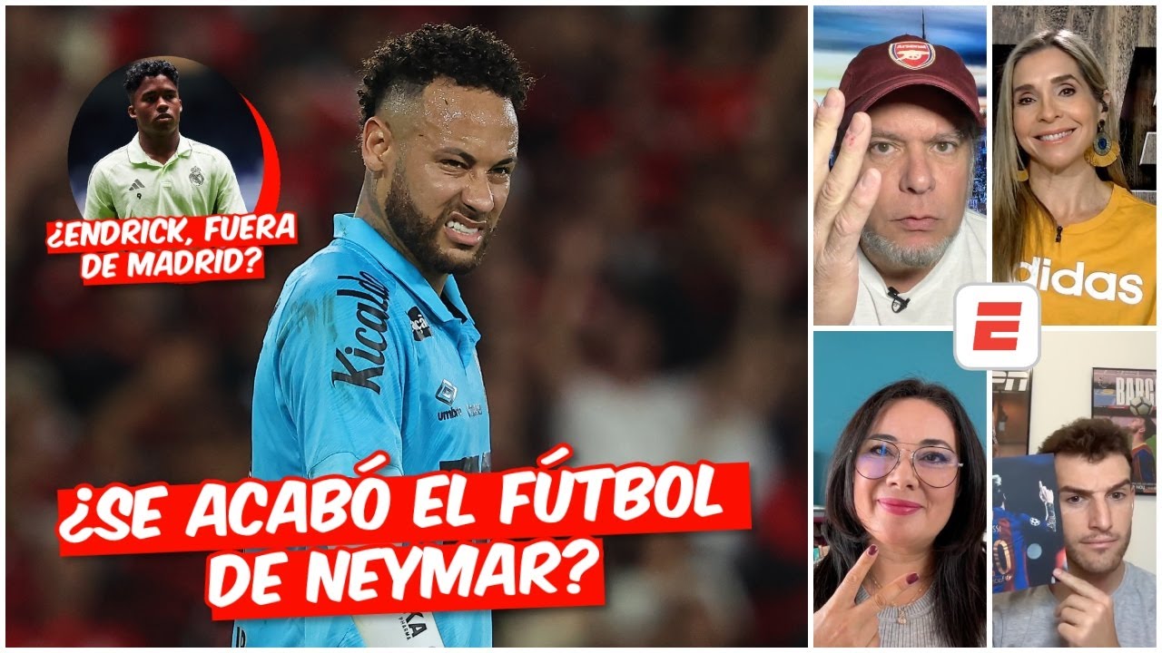 NEYMAR, cerca del DESCENSO y sin MUNDIAL a la vista. ENDRICK debe irse de Madrid | Exclusivos