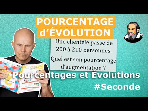 TAUX et POURCENTAGE d'ÉVOLUTION - Exercice Corrigé - Seconde