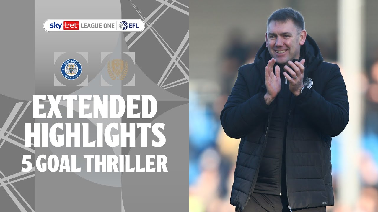 Stockport County vs Rotherham United Highlights