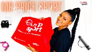 MR PRICE SPORT FITNESS/ WORKOUT TRY ON HAUL | AFFORDABLE ACTIVEWEAR + EQUIPMENT 
