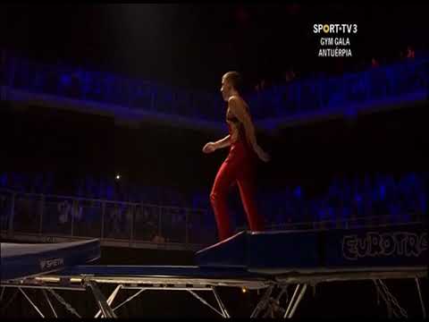 Uladzislau Hancharou BLR TRA @ Gym Gala Antwerpen 2014