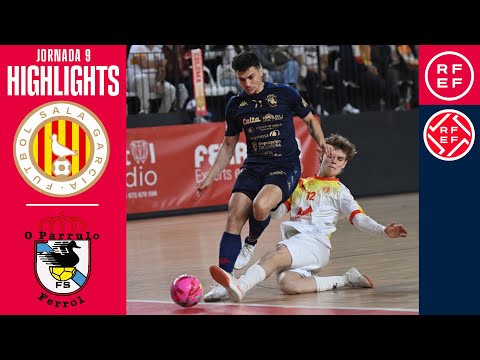 Resumen #PrimeraDivisiónFS | Industrias Santa Coloma 2-3 O Parrulo Ferrol | Jornada 9