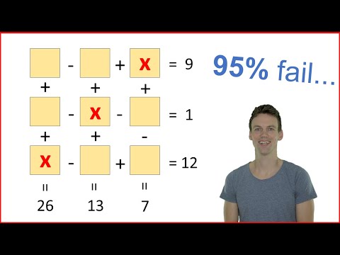 Findest du die Lösung?!? Mathe Rätsel #18, Logik, Gleichungen, Kopfrechnen