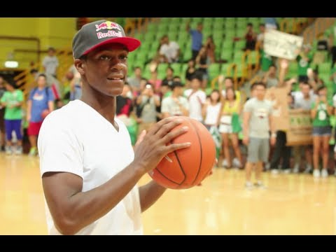 Rajon Rondo Asia Tour - Red Bull King of the Rock 2012 Hong Kong