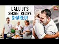 Watch Rahul Gandhi-Lalu Yadav's Interesting Conversation On Secret Recipe And Political Spices!