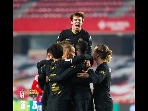 Granada CF vs Barcelona 3 5 – Highlights | Think About Football
