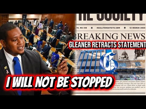 The GLEANER terrified of Minister Floyd green lawsuit threat.