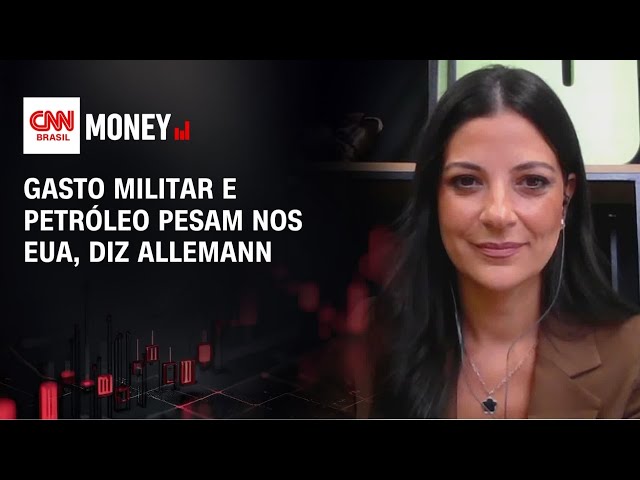 Gasto militar e petróleo pesam nos EUA, diz Allemann | MONEY NEWS
